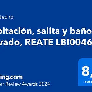  Séjour chez l'habitant Habitacion, Salita Y Bano Privado, Reate Lbi00466 Espagne
